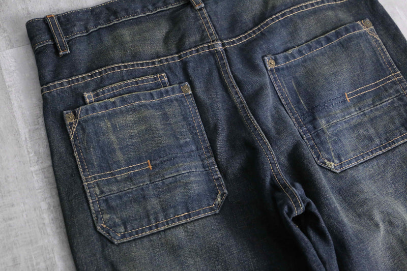 2000s CK Jeans low-rise straight denim pants