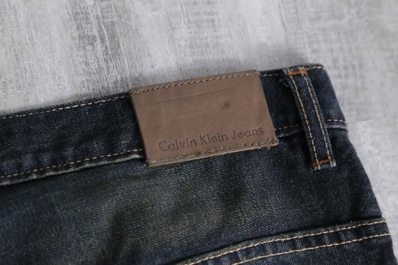 2000s CK Jeans low-rise straight denim pants