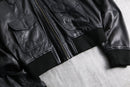 2000s mulch pocket short leather jacket