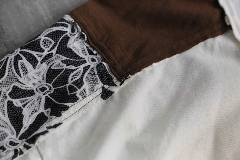 ''Re:make''docking lace boro Tee