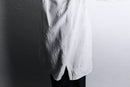 zip up loose jacquard shirt