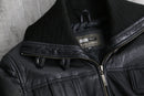 2000s mulch pocket short leather jacket