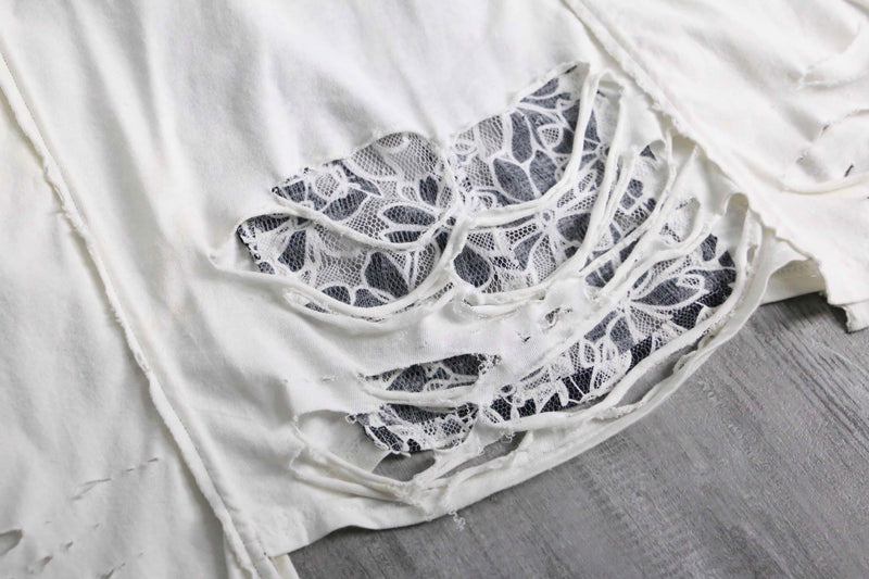 ''Re:make''docking lace boro Tee