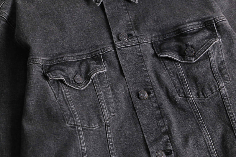 "GAP" wash gray denim jacket