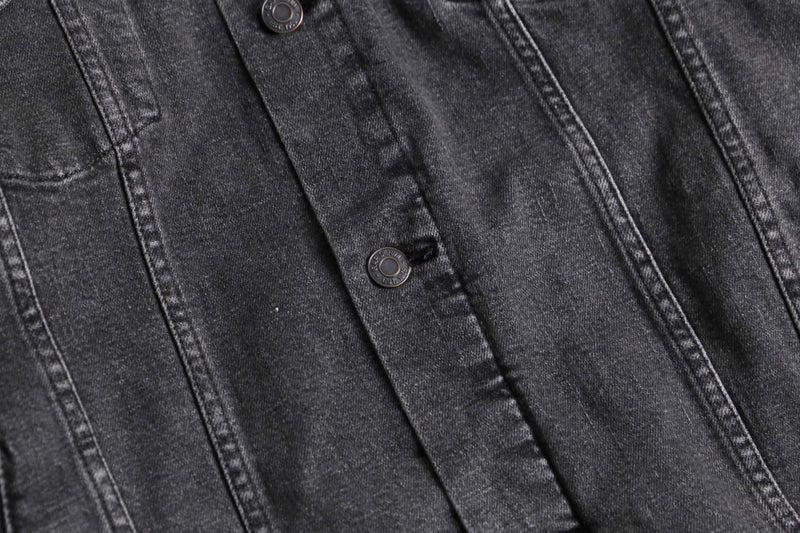 "GAP" wash gray denim jacket