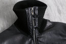 2000s mulch pocket short leather jacket