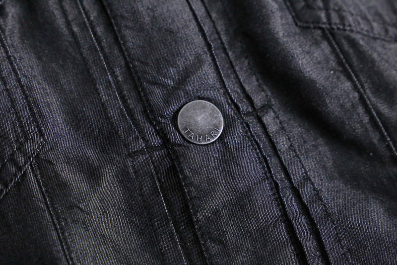 black lyocell type tracker jacket