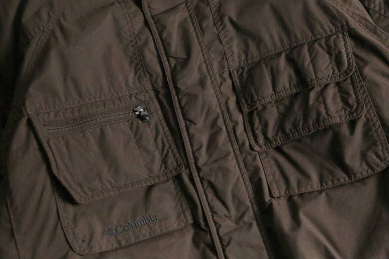 1990s Columbia mulch pocket down jacket