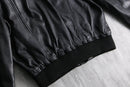 2000s mulch pocket short leather jacket