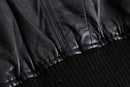 2000s mulch pocket short leather jacket
