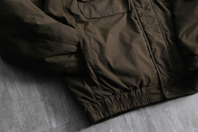 1990s Columbia mulch pocket down jacket
