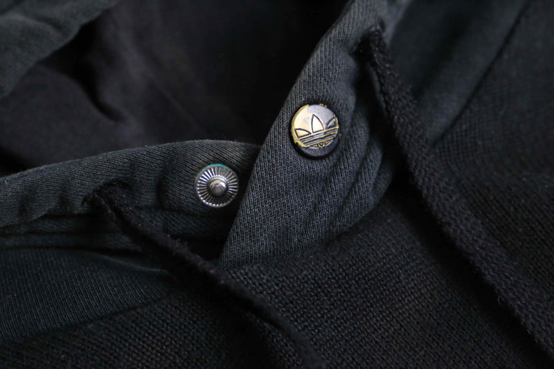 “adidas” fabric switch black hoodie