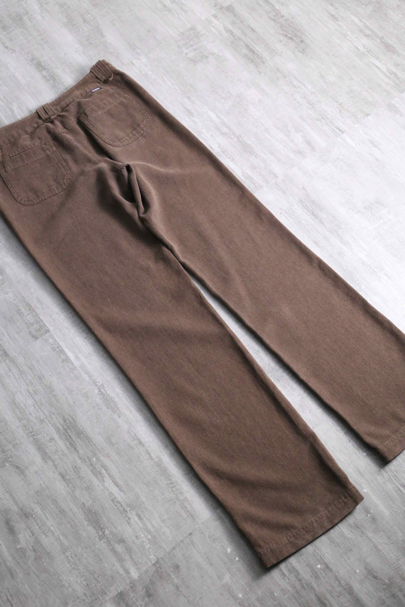2000s Patagonia hemp×poly utility pants