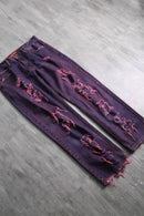 1990-00s ARIZONA dyed broken denim pants