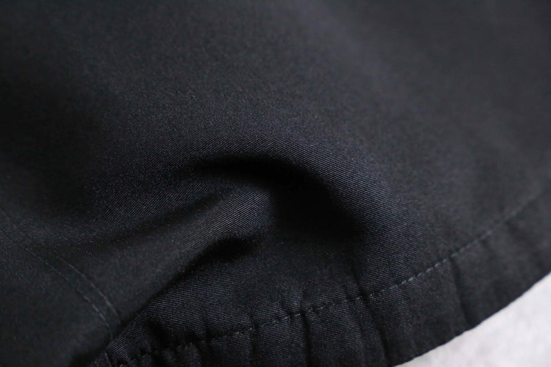 “GAP” solid black single zip jacket