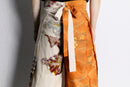 "Re:make" 和柄　design slit pants