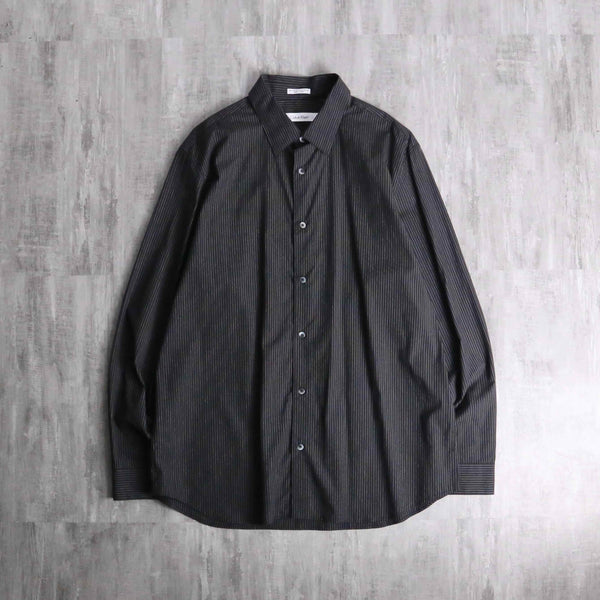 "Calvin Klein" black stripe dress shirt