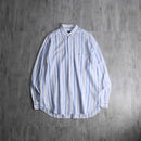 Zegna Sport stripe linen BD shirt