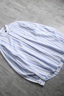 Zegna Sport stripe linen BD shirt