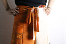 "Re:make" 和柄　design slit pants
