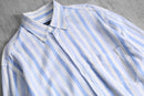 Zegna Sport stripe linen BD shirt