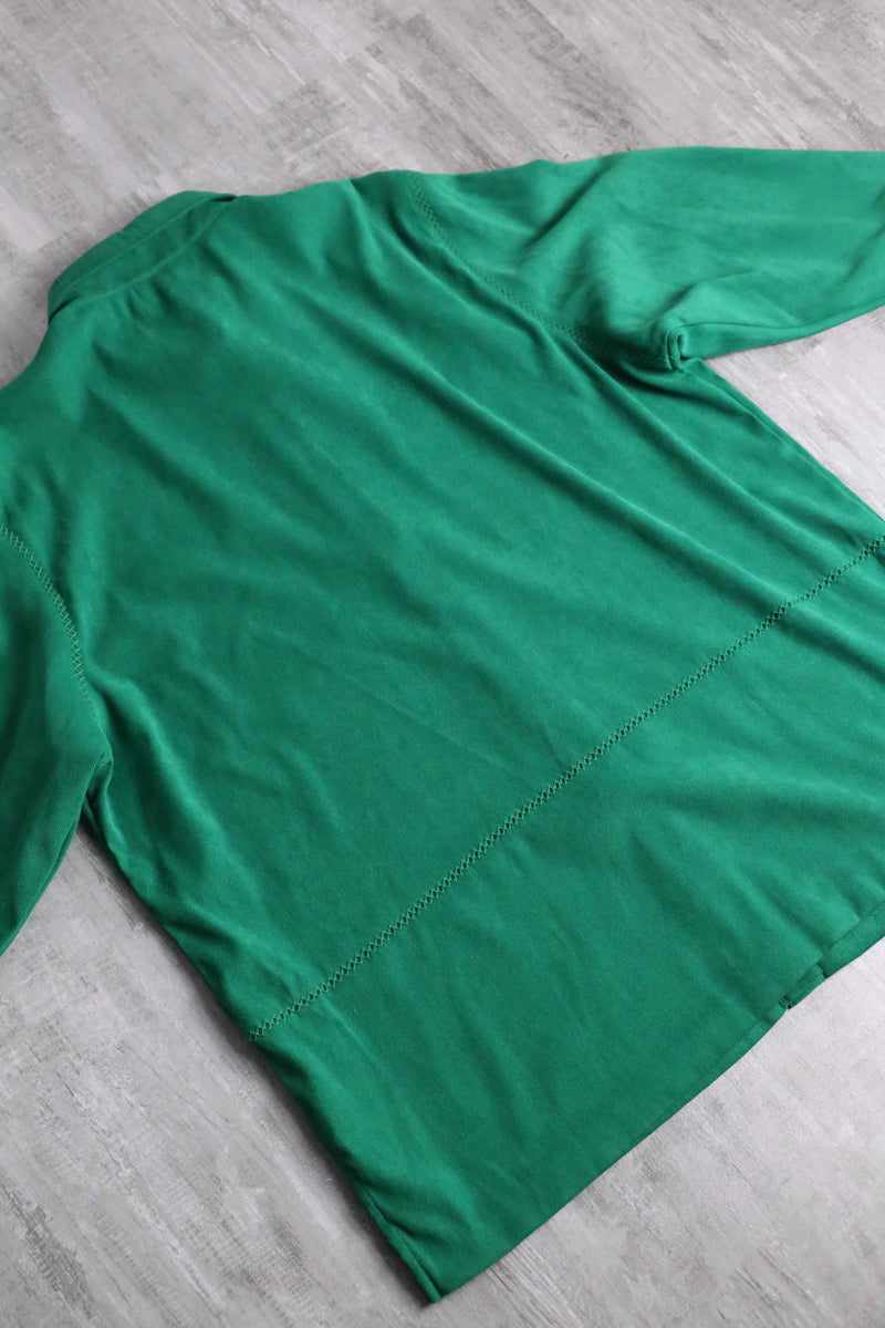90's "ALFRED DUNNER" green shirt set up