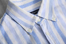 Zegna Sport stripe linen BD shirt