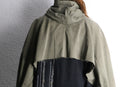 "Re:make" military kimono hood jacket