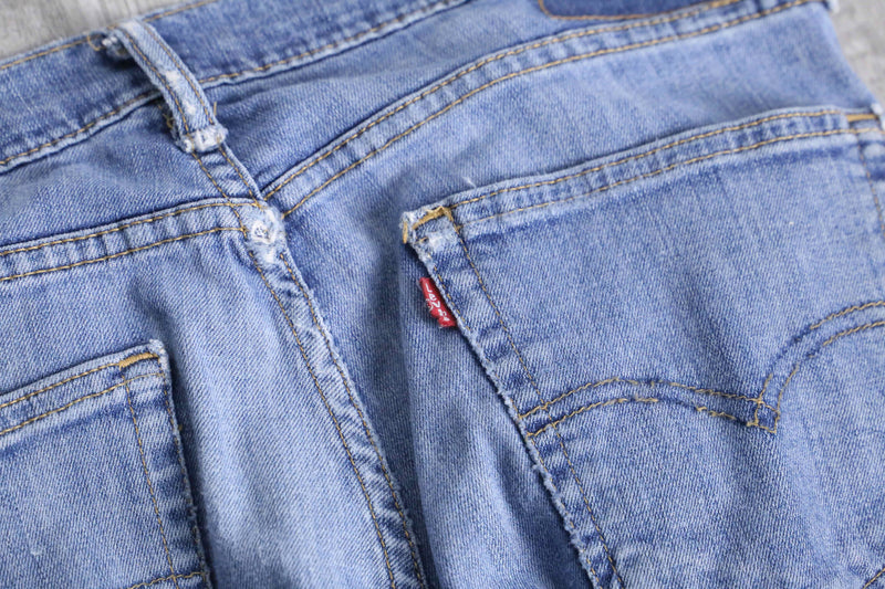 "Re:make"patchworkwide denim