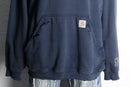 "Carhartt" distressed oversized hoodie