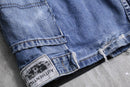 "Re:make"patchworkwide denim