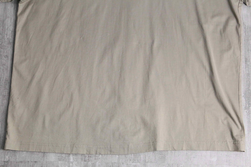 gradation stripe embroidery design cotton shirt