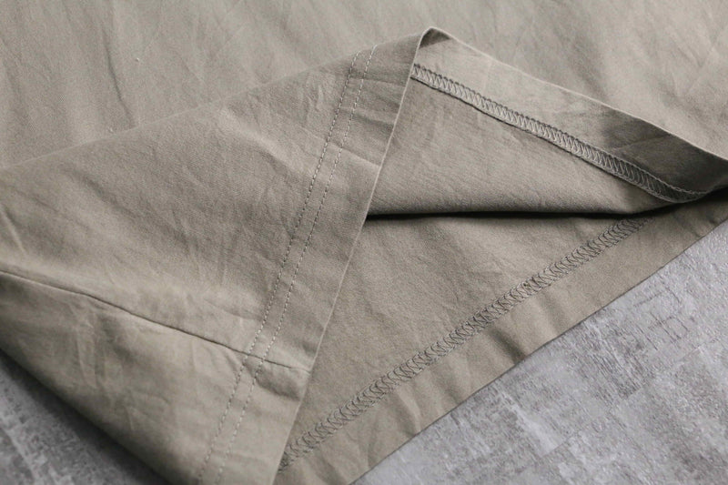 gradation stripe embroidery design cotton shirt