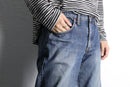 "Re:make" rug docking flare denim pants