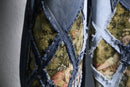 "Re:make" rug docking flare denim pants