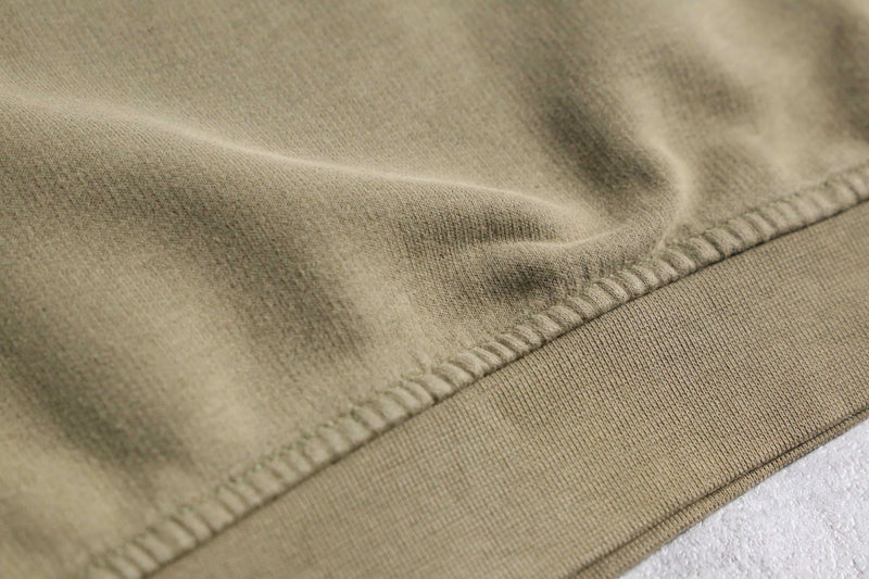 bicoler half zip sweat shirt