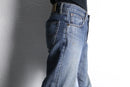 "Re:make" rug docking flare denim pants