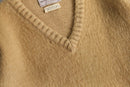 1960s vintage Marshall & Field baby kid mohair blend Vneck knit