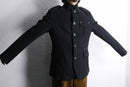 herringbone textile military tailored jacket
