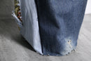 "Re:make" rug docking flare denim pants