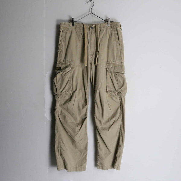 1990s Polo Jeans fatigue cotton cargo pants