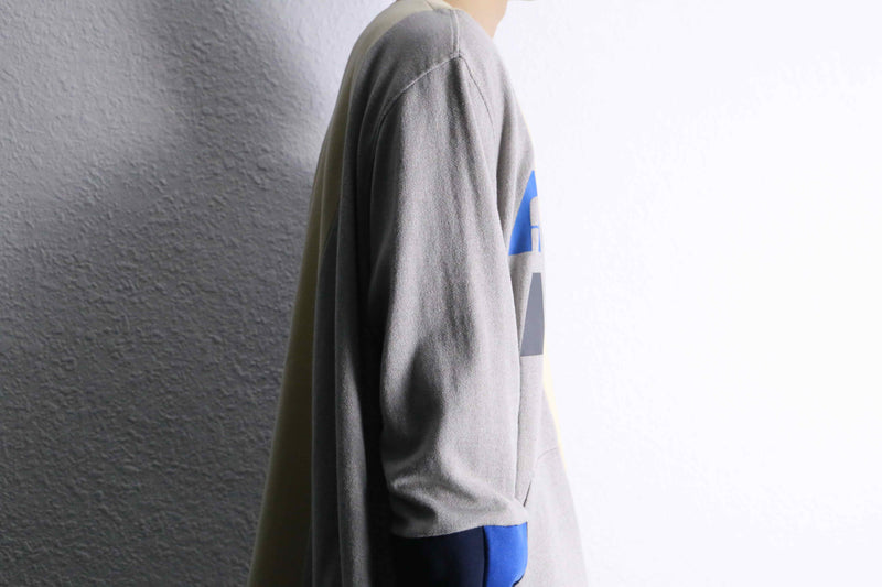 "Re:make" docking switching loose size sweat