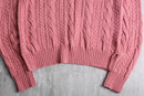 “POLO by Ralph Lauren” pale pink cotton knit