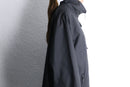 nylon toggle duffle tech jacket