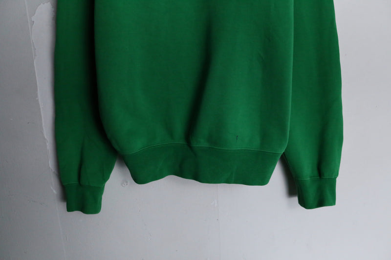 “adidas” 3line green color track jacket