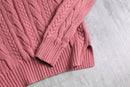 “POLO by Ralph Lauren” pale pink cotton knit