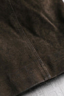 1990s claiborne ombre lining suede jacket