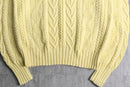 “POLO by Ralph Lauren” pale yellow cotton knit