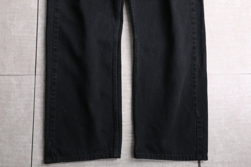 "Levi's" black straight denim pants