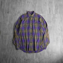 2000s POLO RALPH LAUREN elbow patch check shirt